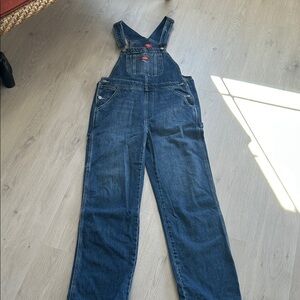 Dickies Dark Blue Denim Overalls